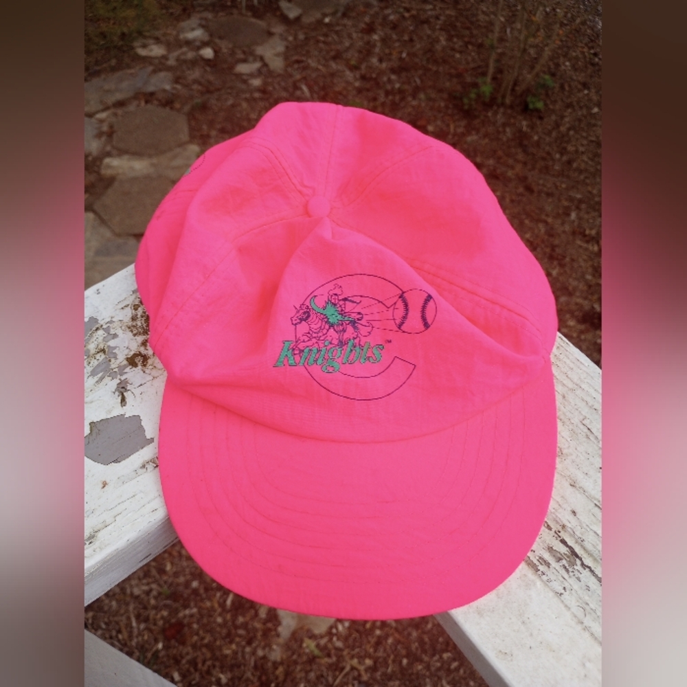 VTG Charlotte Knights /Peter Pan Pink Snapback